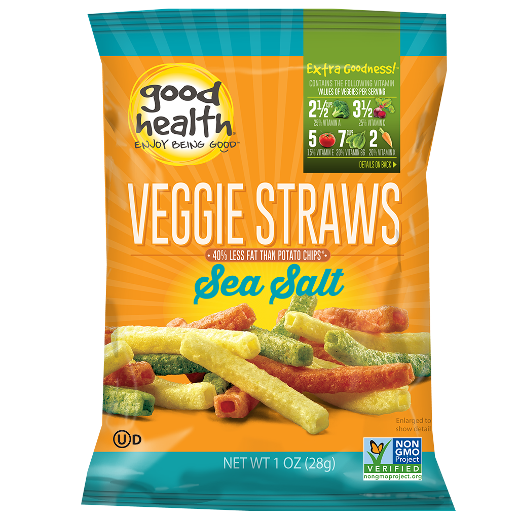 Good Health Veggie Straws Snack Pack 48 Healthy Snack Solutions
