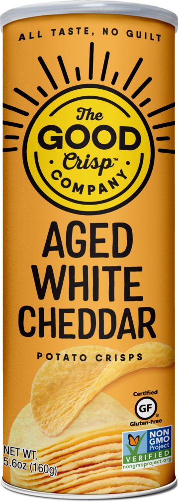 The Good Crisp Aged White Cheddar Potato Crisps