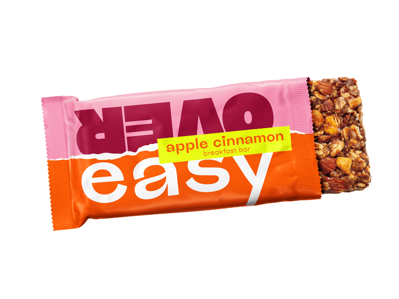 Over Easy Apple Cinnamon Breakfast Bars