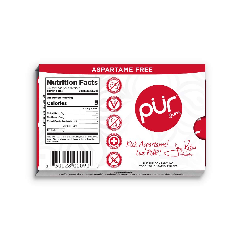 PUR Gum - Cinnamon – Healthy Snack Solutions