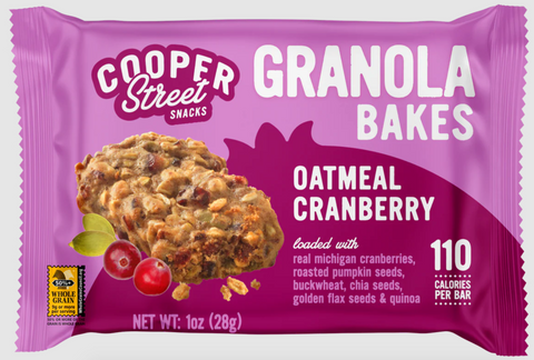 Cooper Street Oatmeal Cranberry Granola Bakes