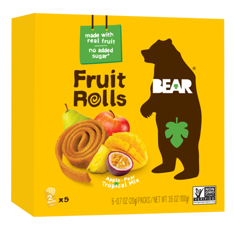 Bear Fruit Rolls - Tropical