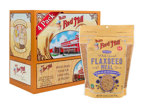 Bob's Red Mill Organic Whole Ground Flaxseed Meal Brown