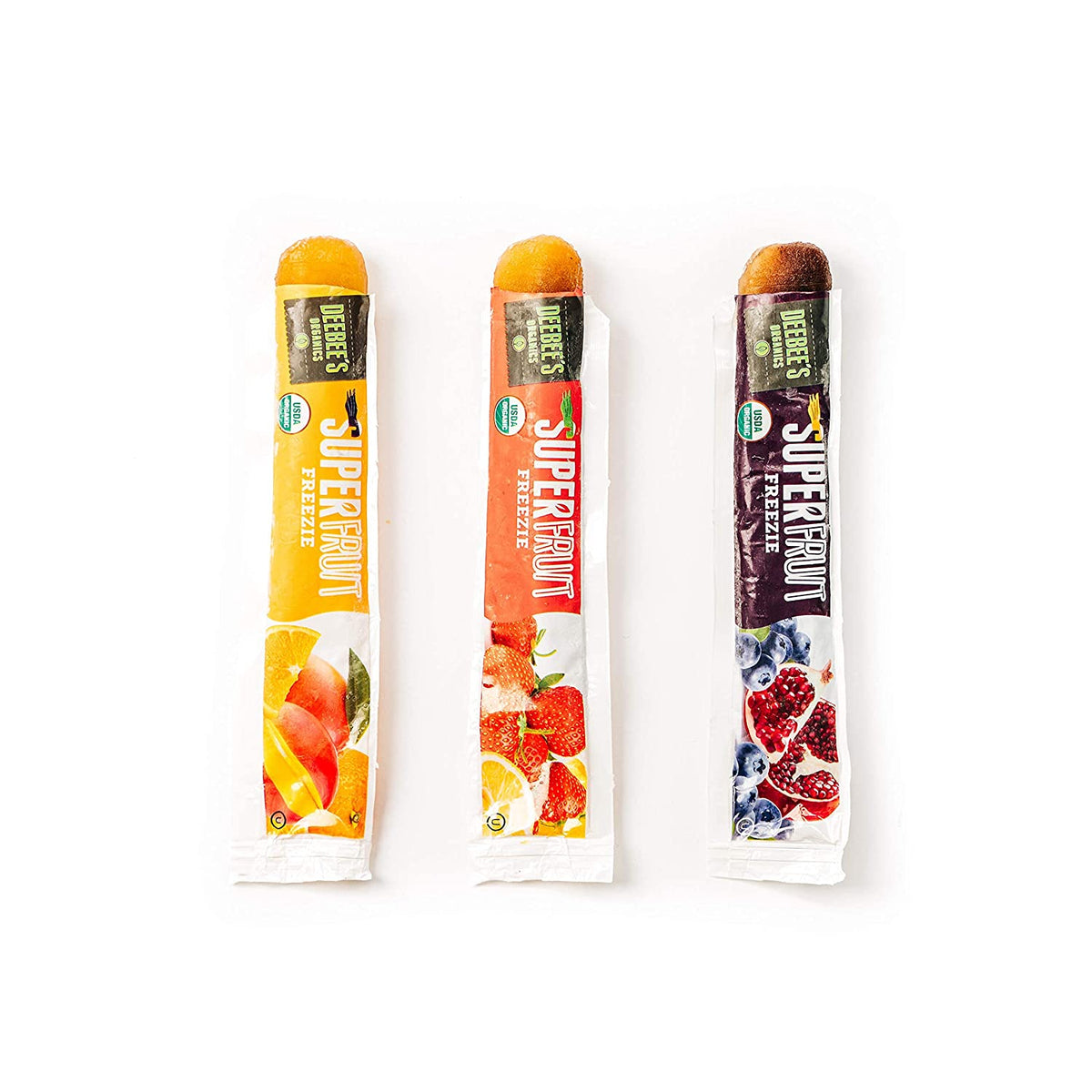 DeeBee's Organics SuperFruit Freezies - 140 Count – Healthy Snack Solutions