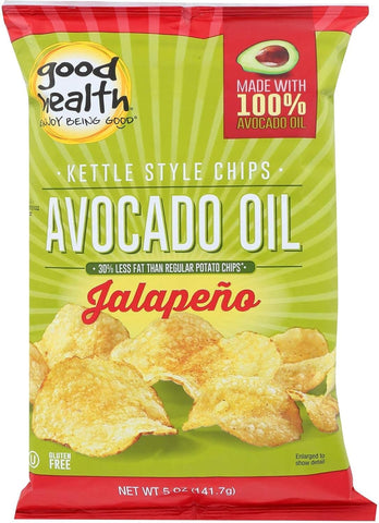 Good Health Avocado Oil Potato Chips - Jalapeno