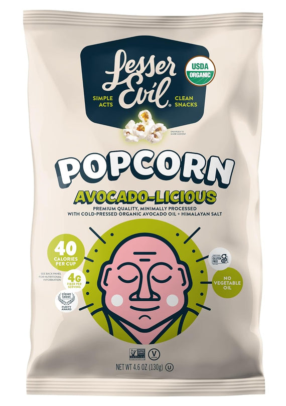 Lesser Evil Avocado-licious Popcorn