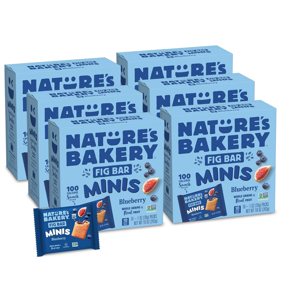 Nature's Bakery Mini Fig Bars - Blueberry