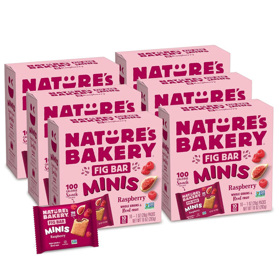 Nature's Bakery Mini Fig Bars - Raspberry