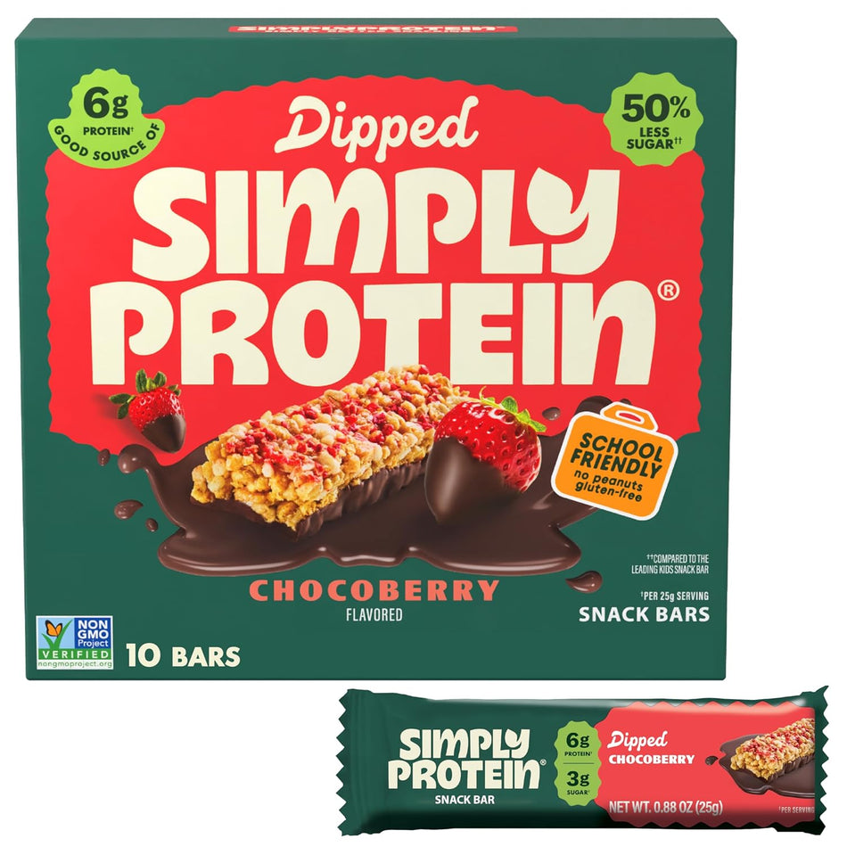 Simply Protein Protein Bars - Chocoberry