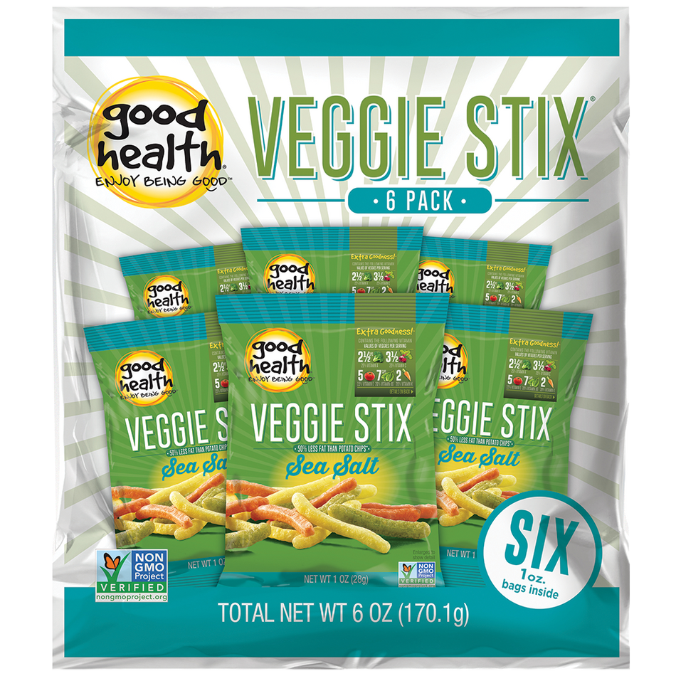 Good Health Veggie Stix - Snack Pack