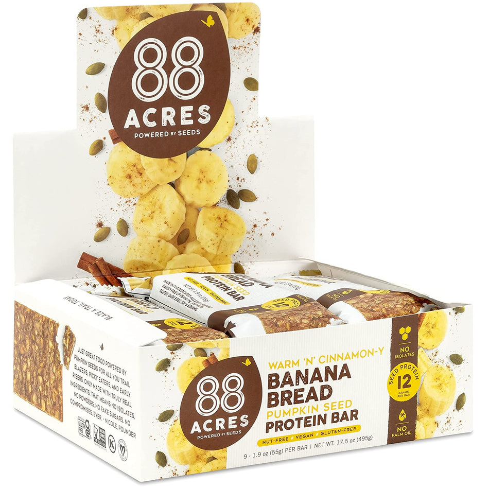 88 Acres Banana Bread Protein Bars