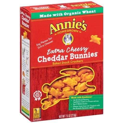 Annie's Homegrown Extra Cheesy Cheddar Bunnies