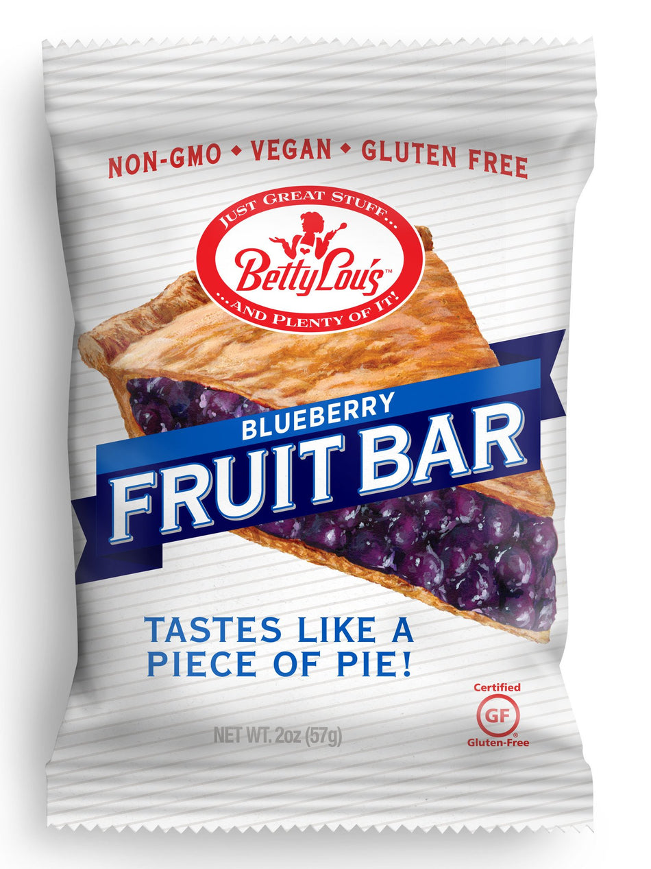 Betty Lou's Gluten Free Fruit Bars Blueberry