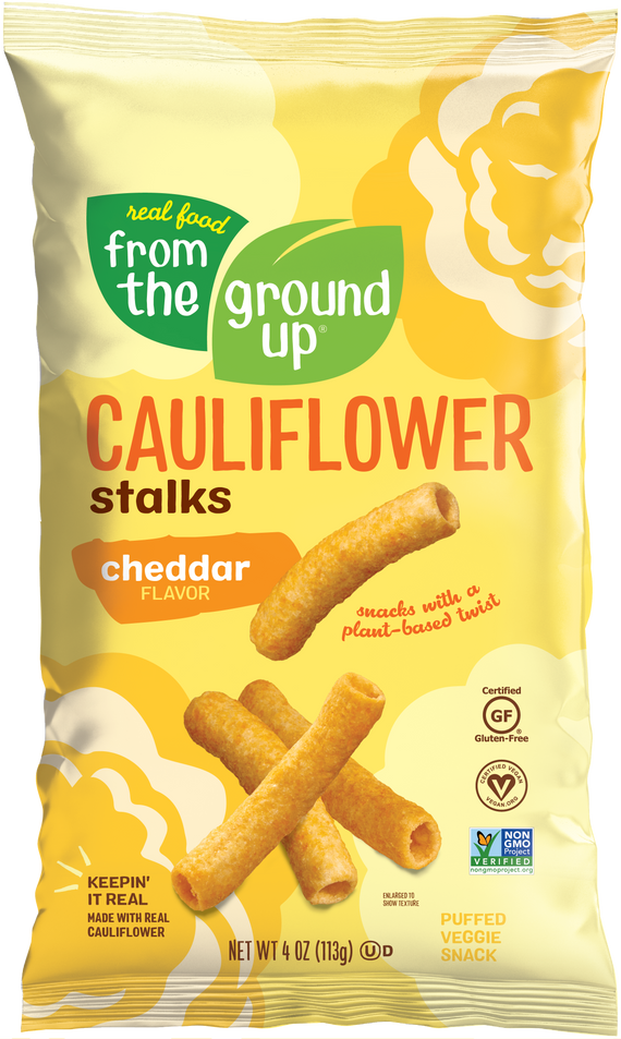 From the Ground Up Cheddar Cauliflower Stalks