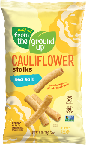 From the Ground Up Sea Salt Cauliflower Stalks
