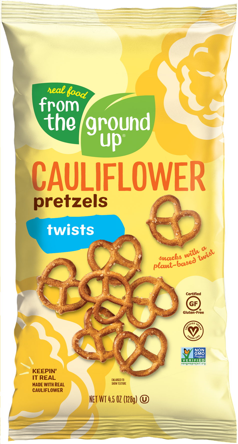 From the Ground Up Original Cauliflower Pretzel Twists