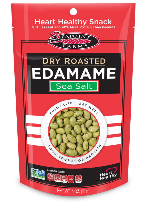 Seapoint Farms Dry Roasted Edamame - Lightly Salted 4oz