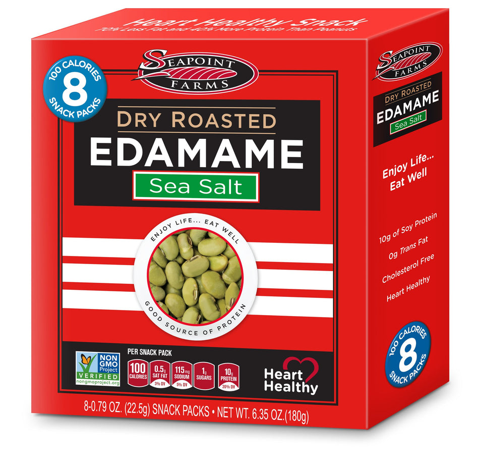 Seapoint Farms Dry Roasted Edamame - Lightly Salted .79oz