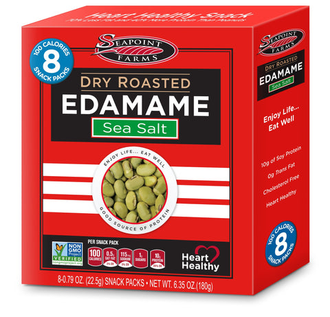 Seapoint Farms Dry Roasted Edamame - Lightly Salted 1.58oz