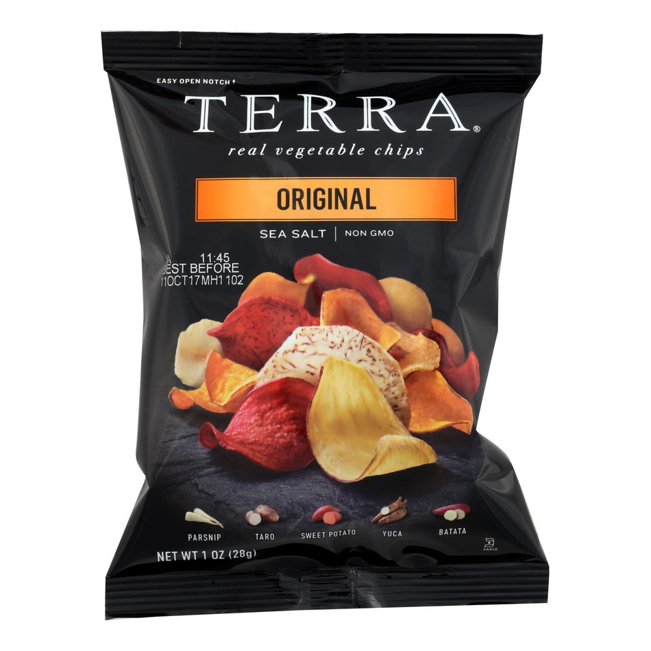 Terra Chips Real Vegetable Chips Original Sea Salt: Snack Pack