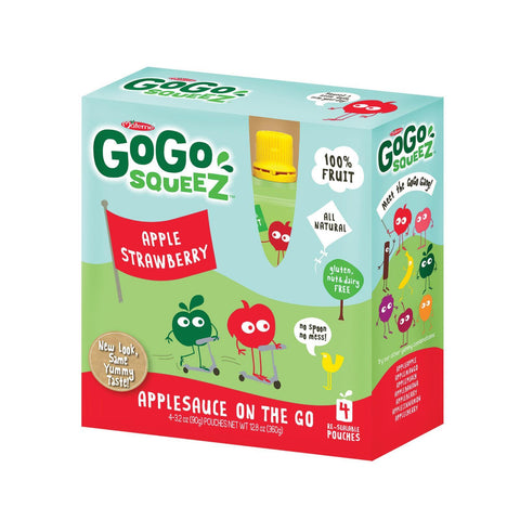 GoGo Squeez Strawberry Apple Sauce