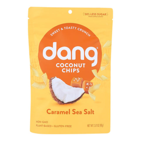 Dang Toasted Coconut Chips Sea Salt Caramel - Family Pack