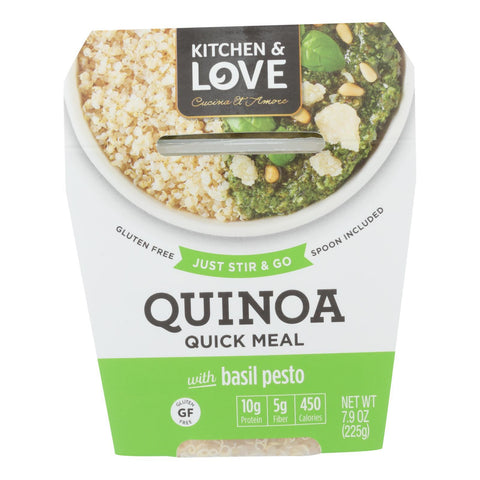 Kitchen & Love Quick Quinoa Meals - Basil Pesto