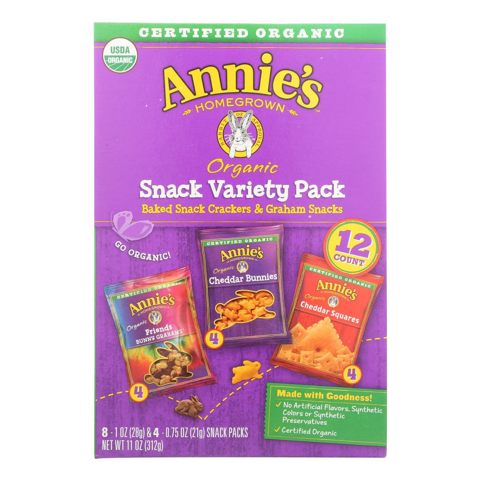 Annie's Homegrown Variety Snack Pack
