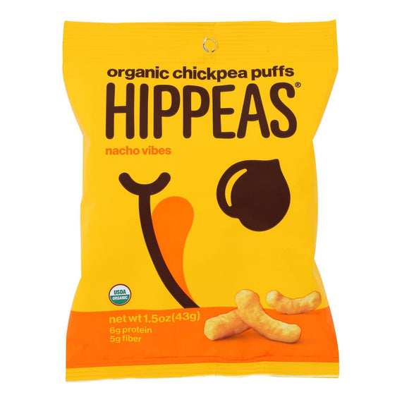 Hippeas Organic Nacho Vibes Chickpea Puffs - Snack Pack