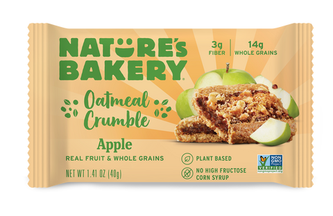 Nature's Bakery Apple Oatmeal Crumble Bars