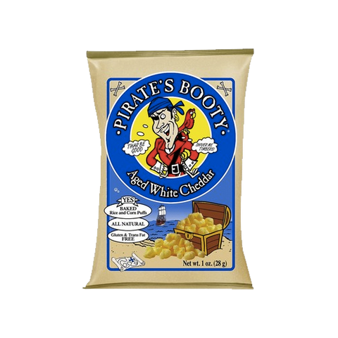 Pirate's Booty White Cheddar: 144 bags
