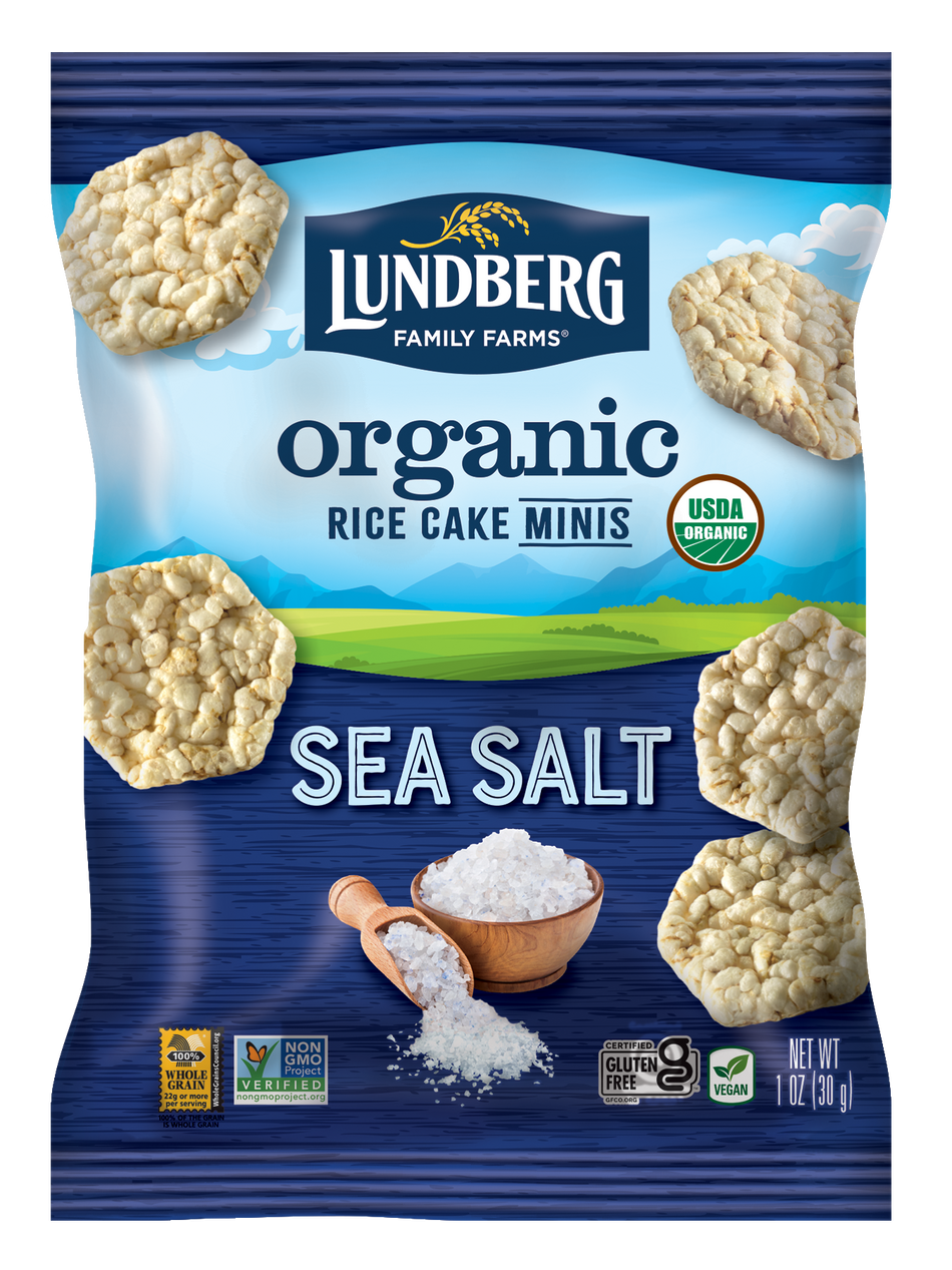 Lundberg Family Farms Mini Sea Salt Rice Cakes