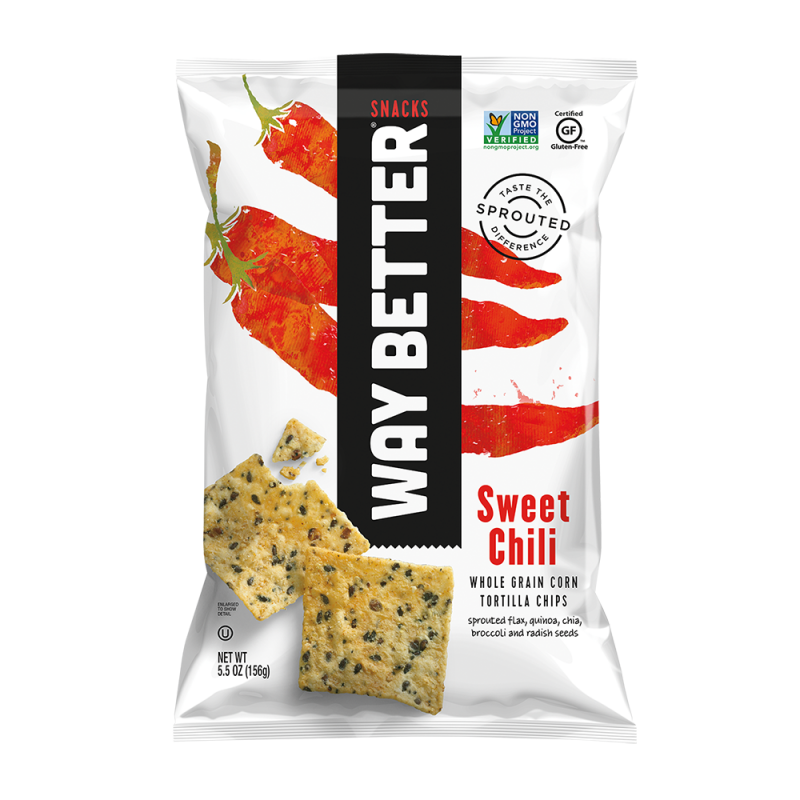 Way Better Snacks - Sweet Chili Tortilla Chips Snack Pack