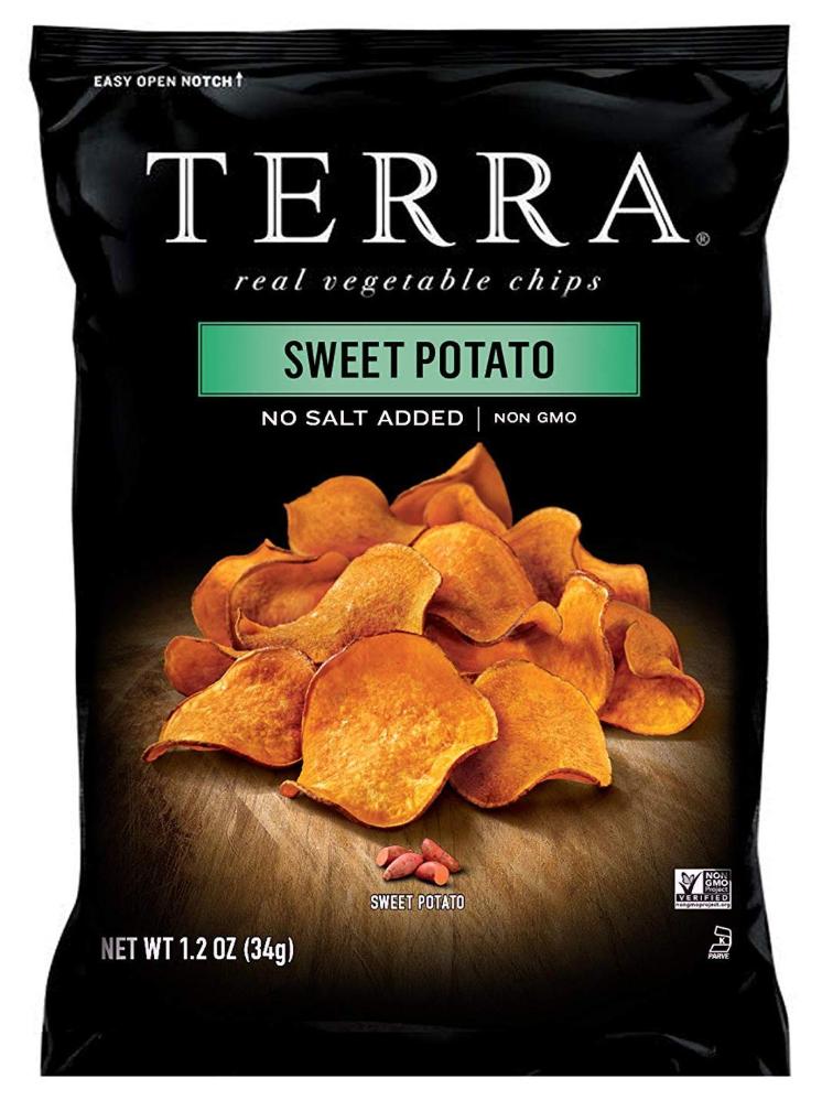 Terra Plain Sweet Potato Chips: Snack Pack