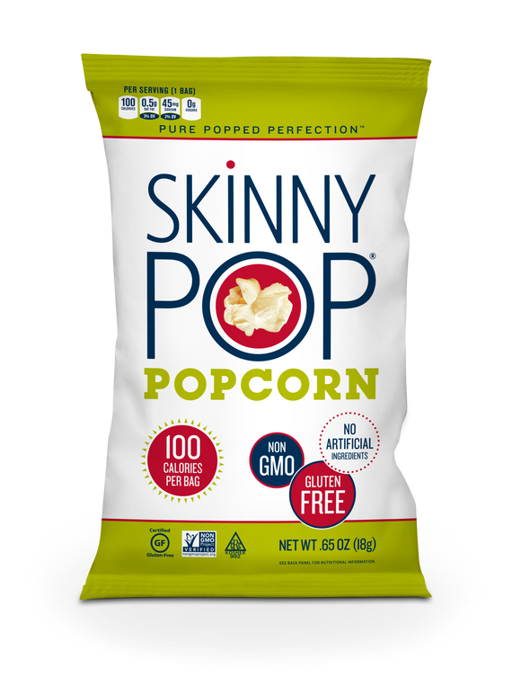 Skinny Pop Popcorn Original - Snack Pack