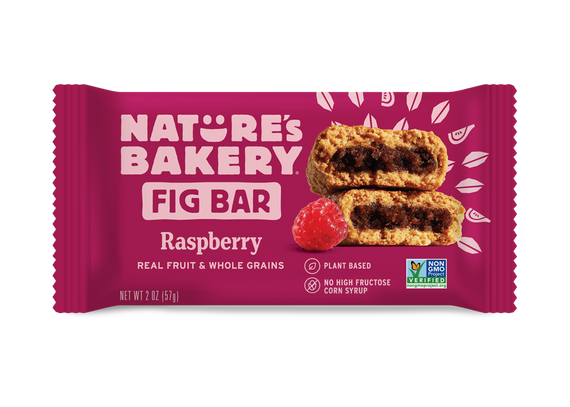 Nature's Bakery Stone Ground Whole Wheat Fig Bar - Raspberry: 36 bars