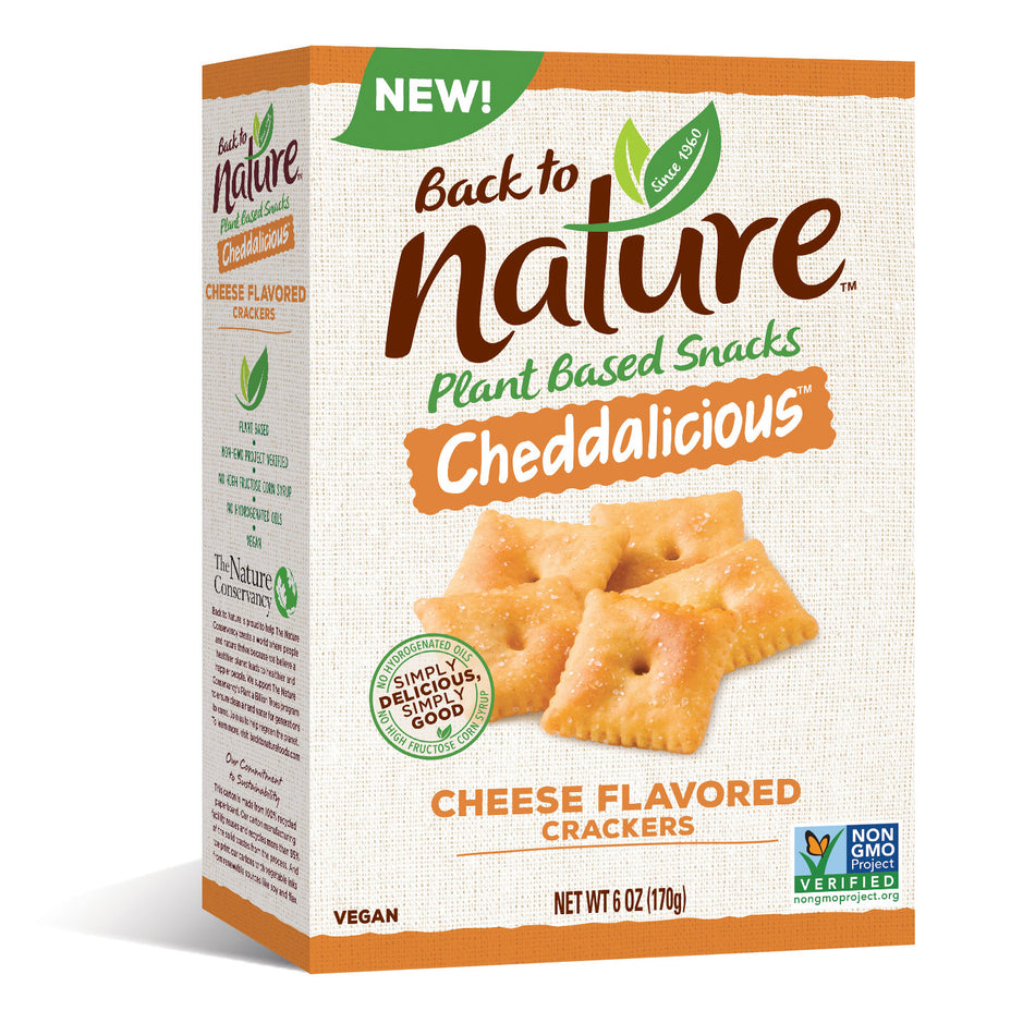 Back To Nature Cheddalicious Crackers