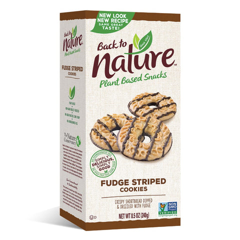 Back To Nature Fudge Striped Cookies