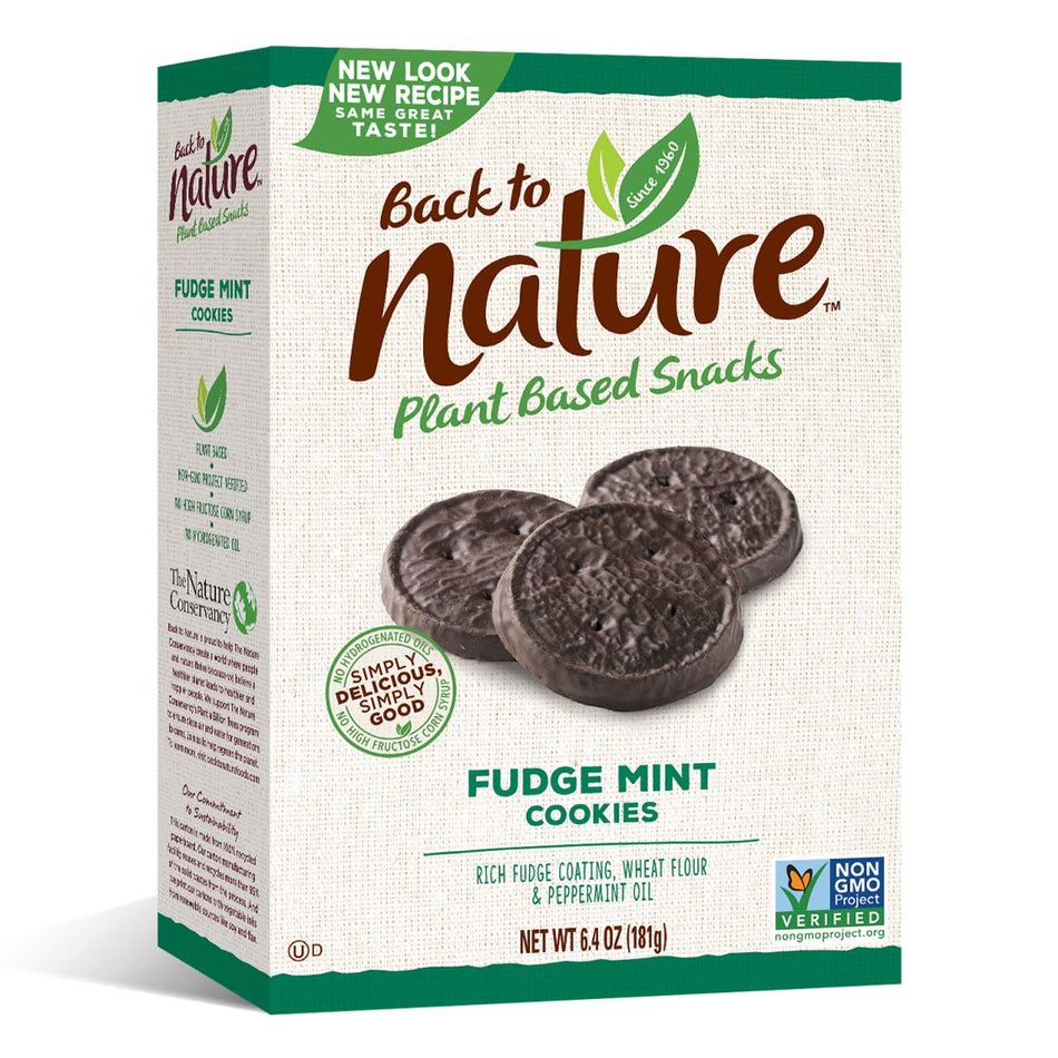 Back To Nature Fudge Mint Cookies