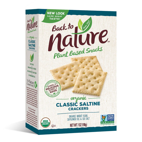 Back To Nature Classic Saltine Crackers