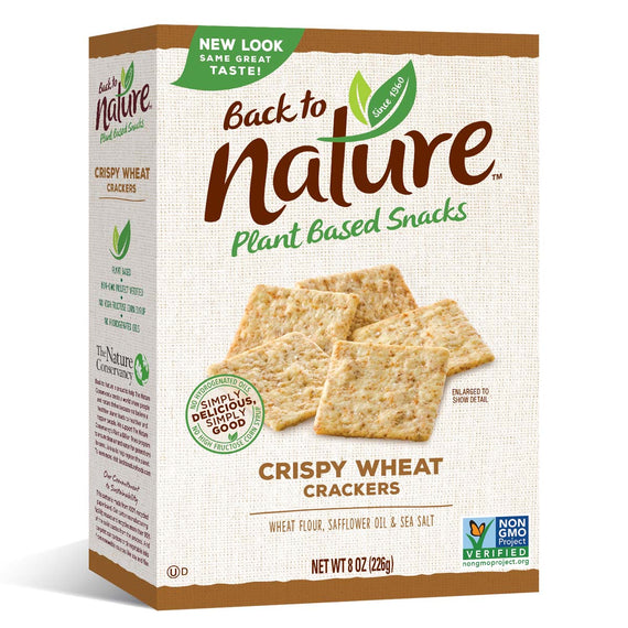 Back To Nature Crispy Wheat Crackers