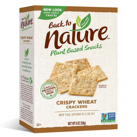 Back To Nature Crispy Wheat Crackers