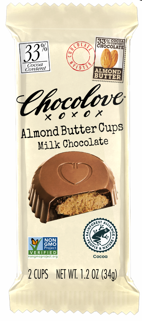 Chocolove xoxox - Milk Chocolate Almond Butter Cups