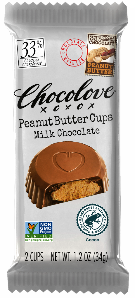 Chocolove xoxox - Milk Chocolate Peanut Butter Cups