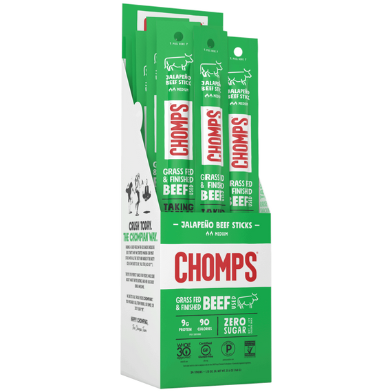 CHOMPS Jalapeno Beef Sticks