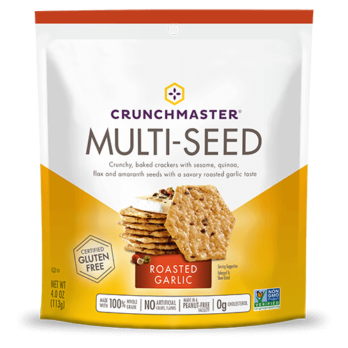 Crunchmaster Multiseed Cracker - Roasted Garlic