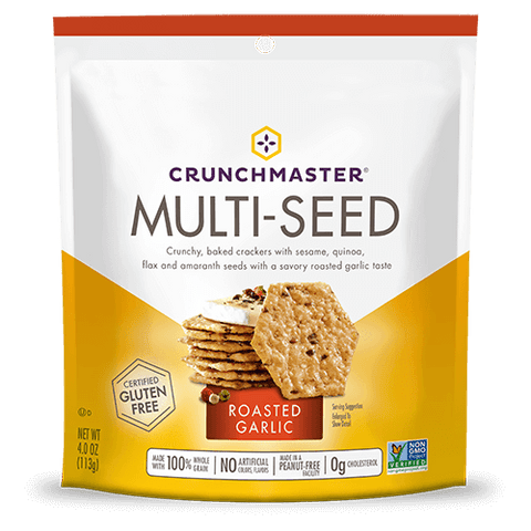 Crunchmaster Multiseed Cracker - Roasted Garlic