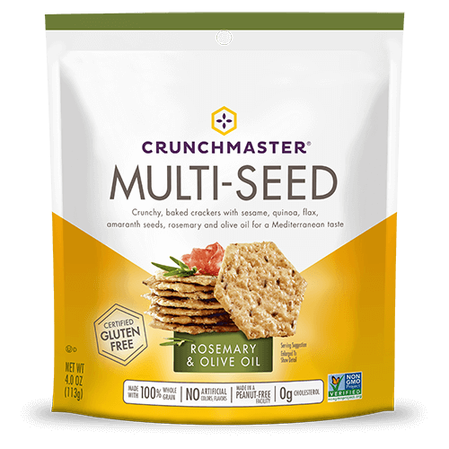 Crunchmaster Multiseed Cracker - Rosemary & Olive Oil