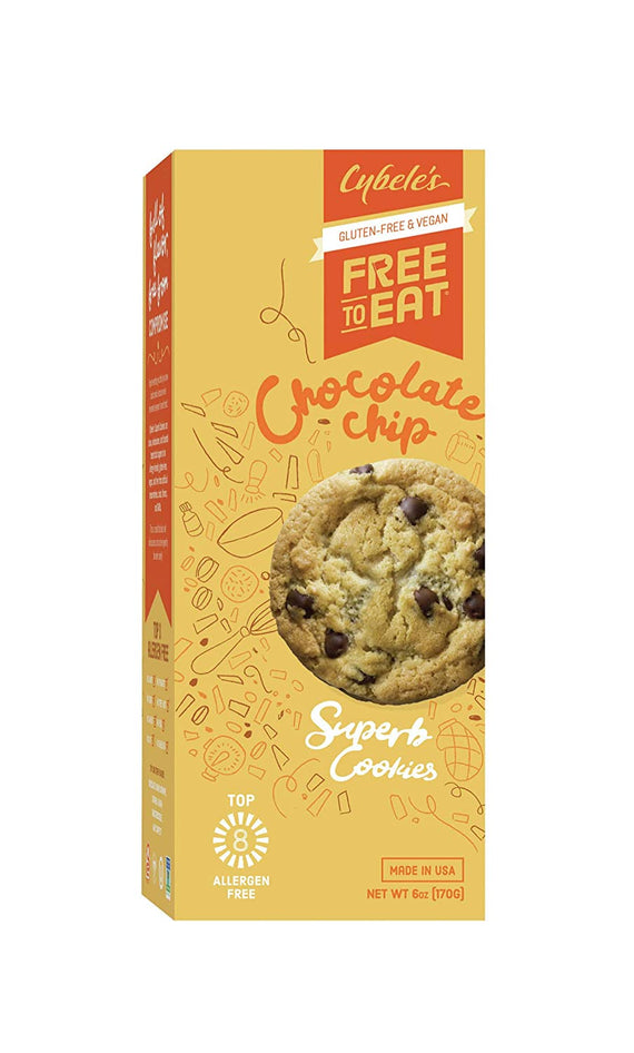 Cybele's Free to Eat Cookies - Chocolate Chip