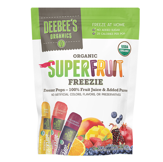 DeeBee's Organics SuperFruit Freezies - 180 Count